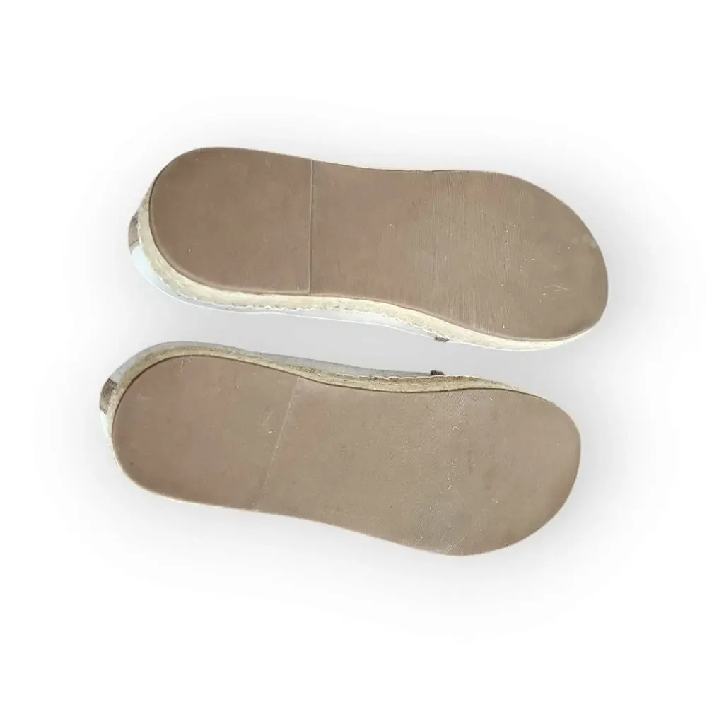 Jax & Bard Suede Floral Embroidered Platform Espadrilles 40